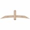 Ekena Millwork Bellingham Smooth Timber Gable Bracket, Douglas Fir, 72"W x 21"H x 3 1/2"D x 5 1/2"F, 7/12 Pitch GBW072X21X0406BEL00SDF - alternate 1
